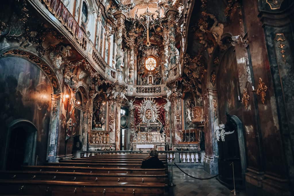 baroque church interior