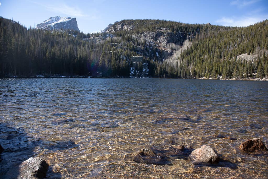 bear lake in october