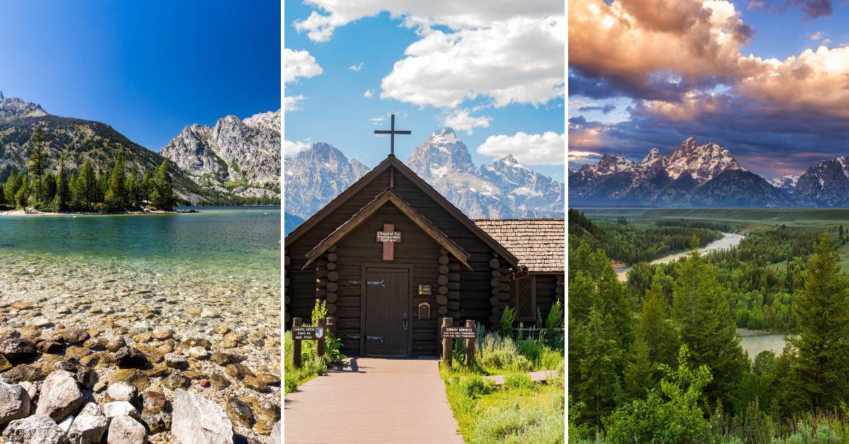 A selection of some of the best things to do in Grand Teton National Park.